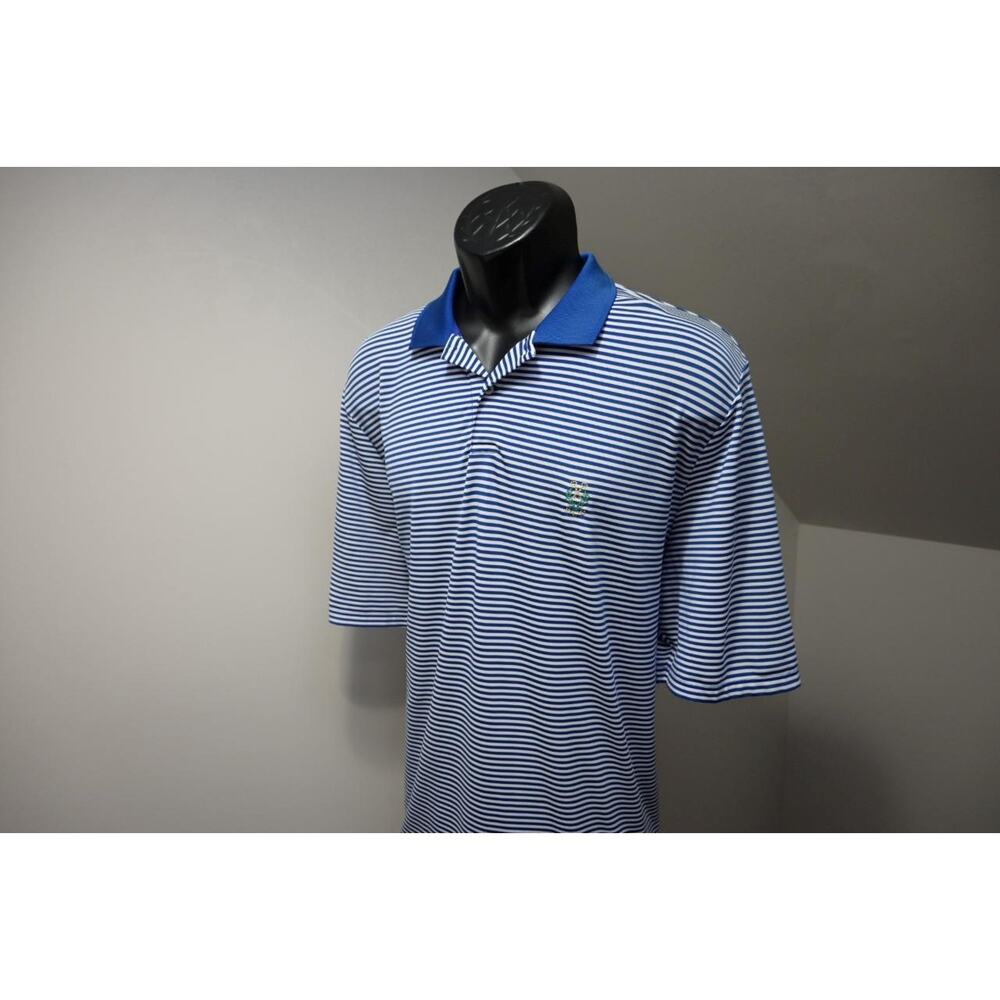 RLX Ralph Lauren‎ Golf Polo Striped Dry Fitting Golf Shirt Mens Size XL